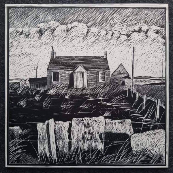Lindsey Gallacher Scratchboard Art