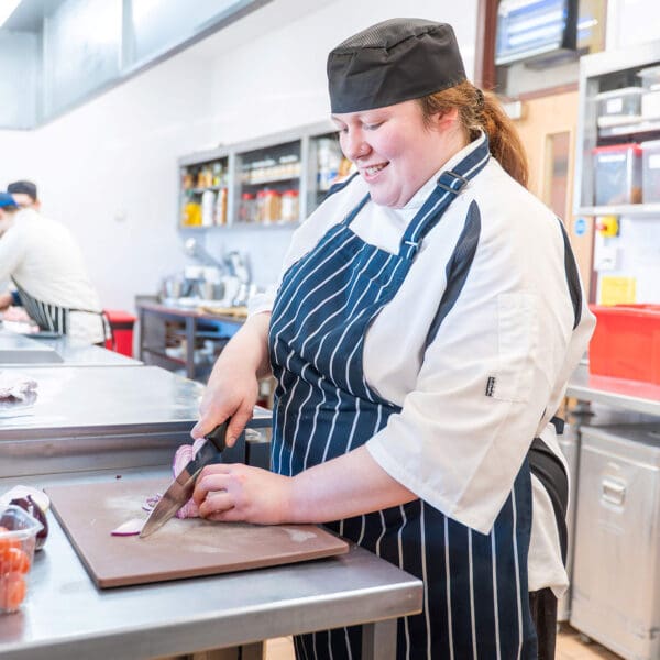 Professional Cookery students UHI Thurso campus.