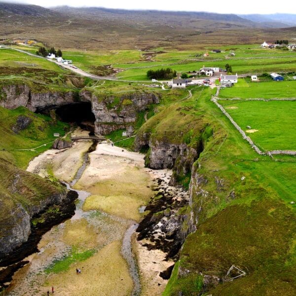 Smoo Cave in Durness by Local Lens Media