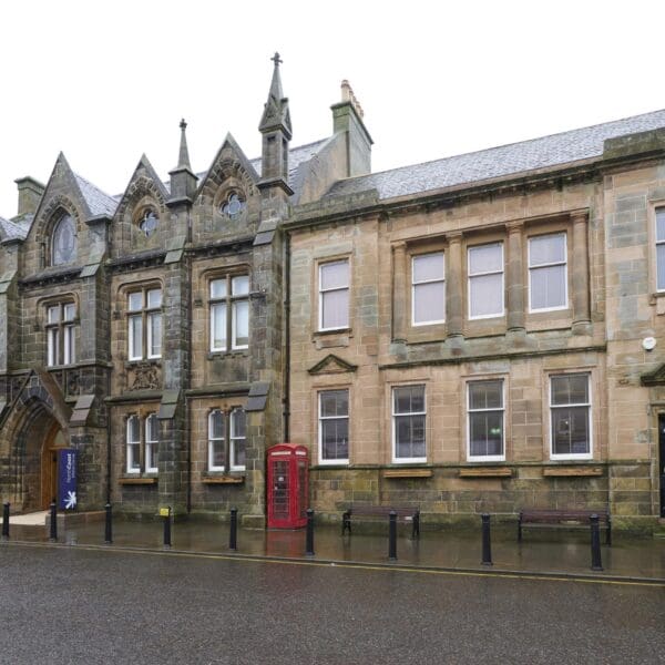 The North Coast Visitor Centre viewed from across the street