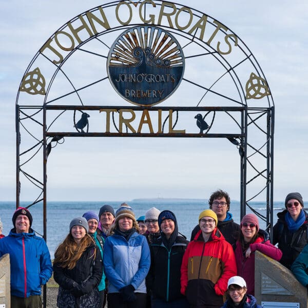 Start and End of the John o'Groats Trail