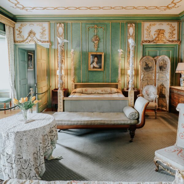 Green and Gold Room in Dunrobin Castle