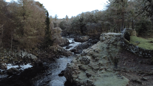 Cassley Falls and Rosehall Forest Trails