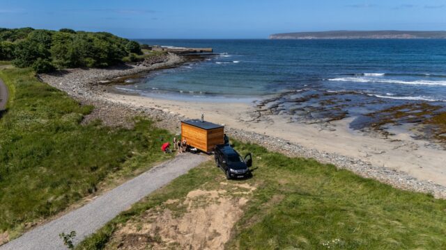 Clach Mara Sauna – Mobile wood-fired sauna in Caithness