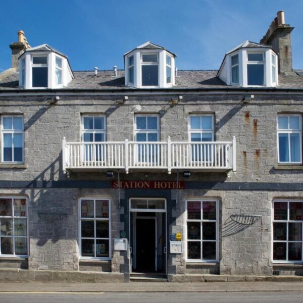 Exterior of the Station Hotel, Thurso