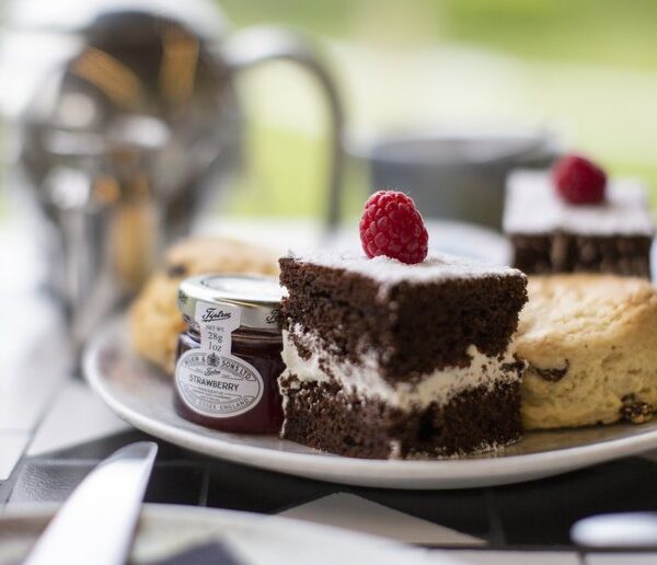 Afternoon Tea at Eddrachilles Hotel, near Scourie, NC500, North West Sutherland