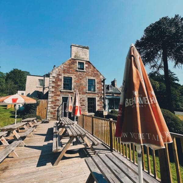 Golspie Inn Beer Garden